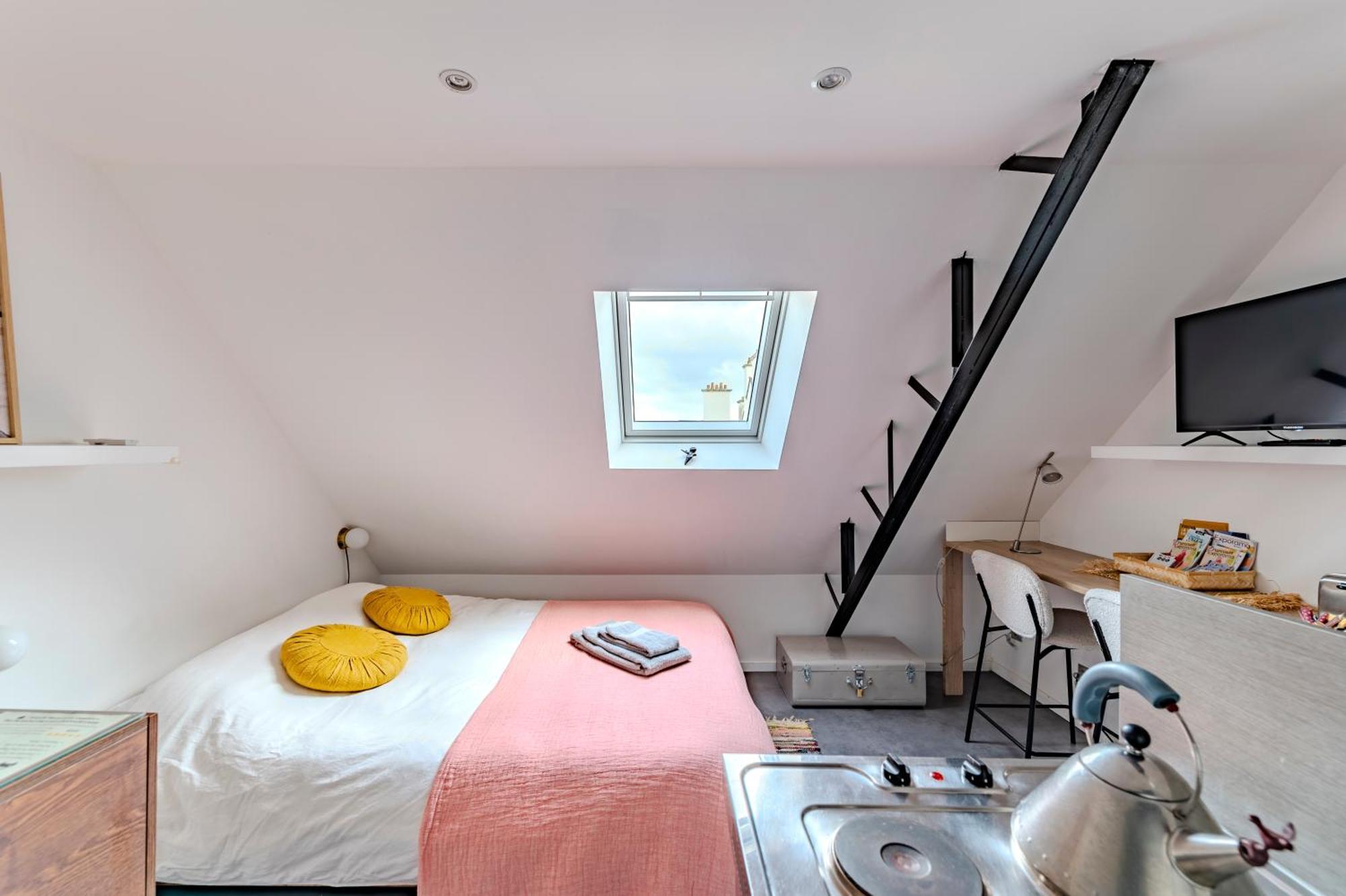Charmant Studio A Deux Pas De La Gare - Le Nichoir Rennes Buitenkant foto