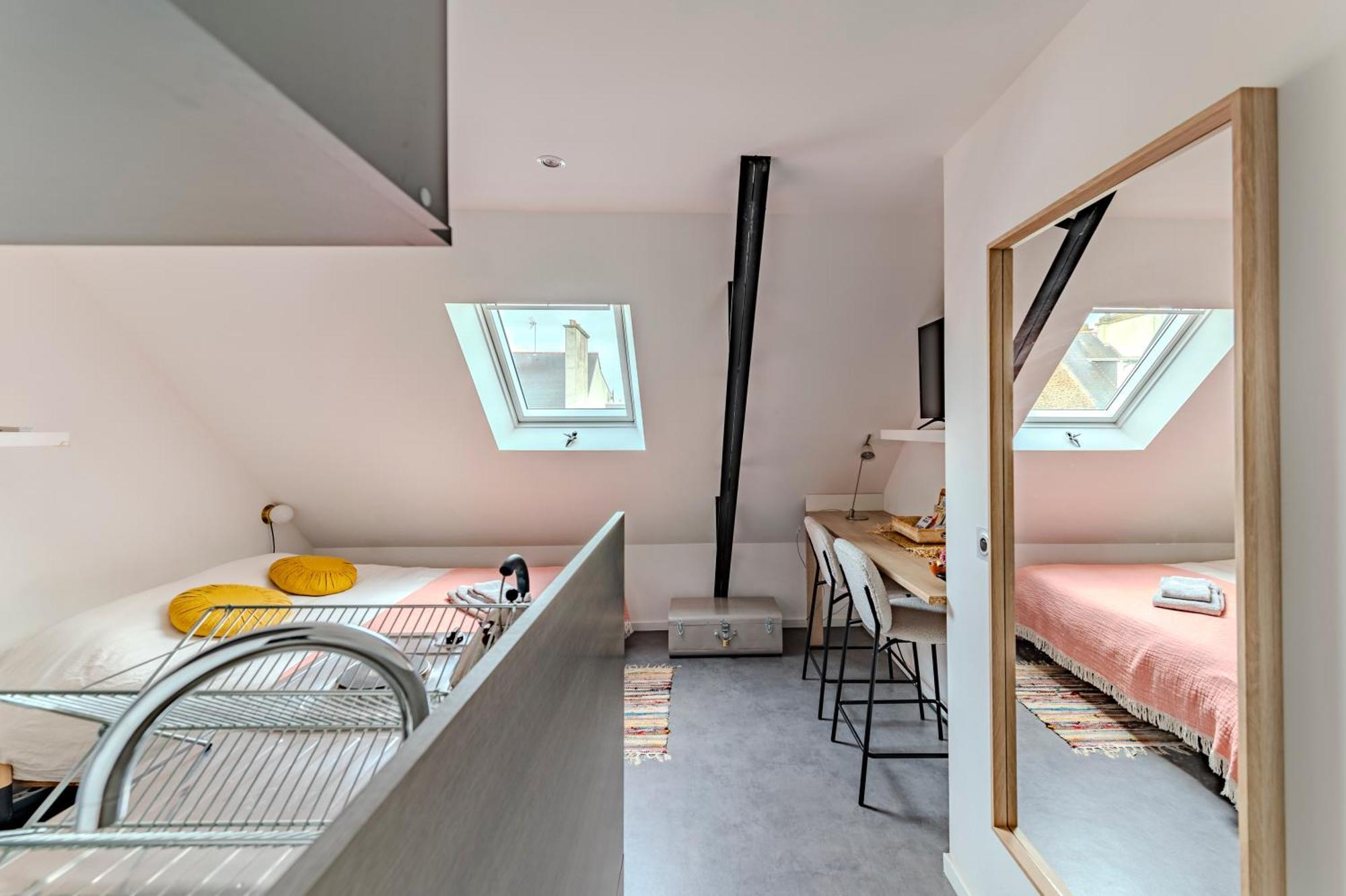 Charmant Studio A Deux Pas De La Gare - Le Nichoir Rennes Buitenkant foto